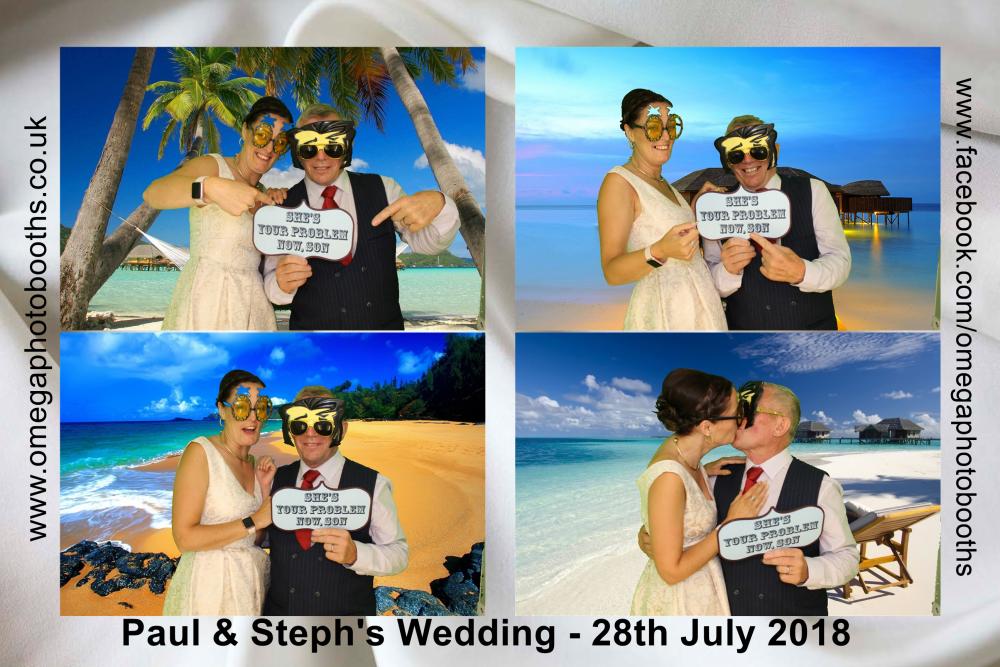 Paul & Stephanie's Wedding | View more photos from the event at gallery.omegaphotobooths.co.uk/u/Omega-Photobooths/Paul-Stephanies-Wedding